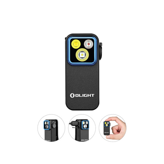 Olight Oclip Pro Multifunctional EDC Clip Flashlight (Black)