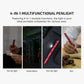 Olight O'Pen 3 Multifunctional Pen Light with 120 Lumens & Green Laser (Wine Red)
