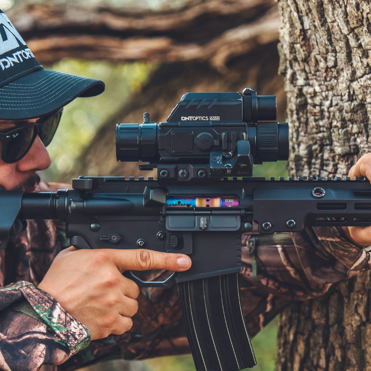 DNT TNC635R - ThermNight Thermal & Night Vision Multispectral Scope with Laser Rangefinder and Ballistic Calculator