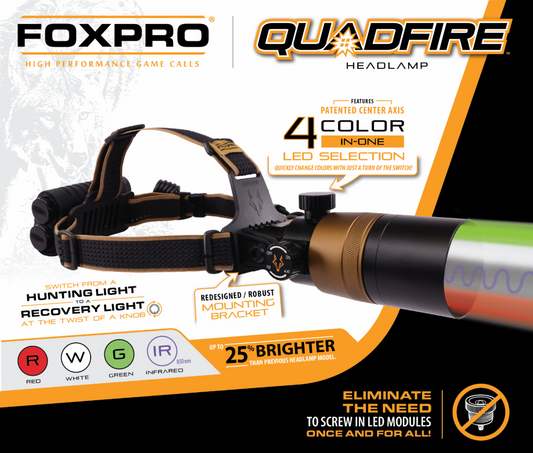 Foxpro Quadfire Headlamp
