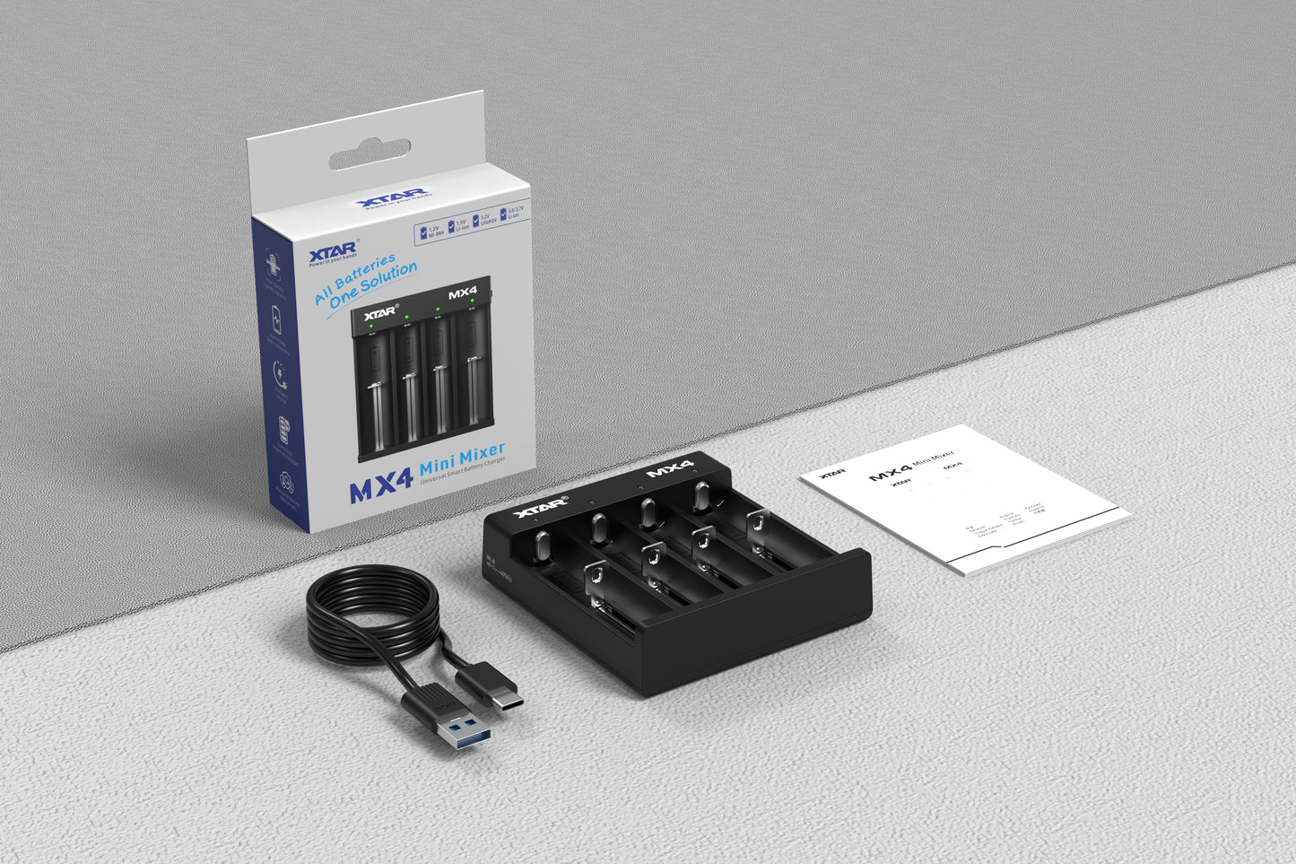 XTAR MX4 Multi- Battery Charging Station